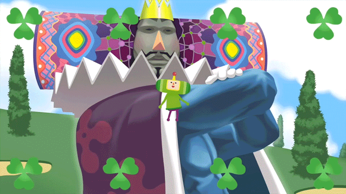 Katamari gameplay